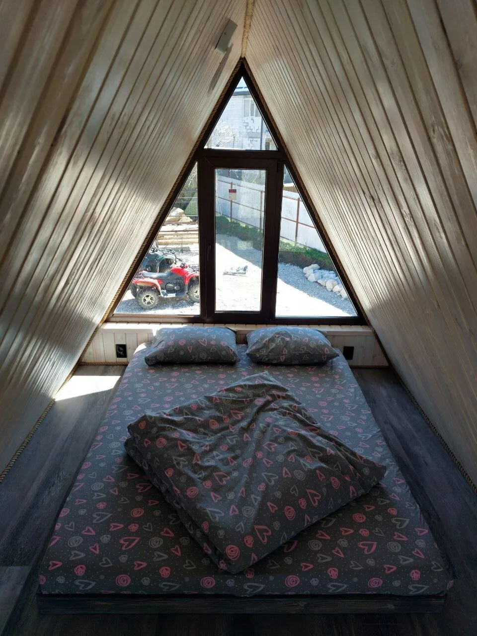 Спальное место на антресоли A-frame